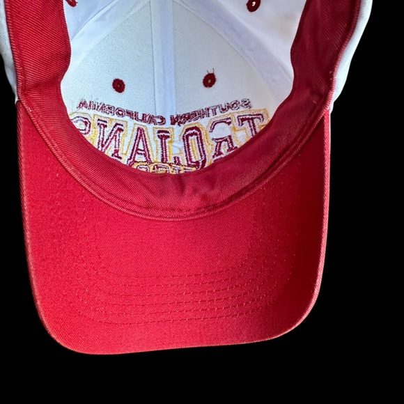 Top of the World USC TROJANS hat white red yellow embroidered one size fits all - Picture 6 of 14